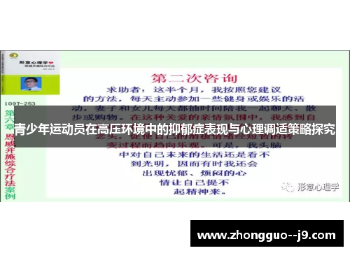 青少年运动员在高压环境中的抑郁症表现与心理调适策略探究